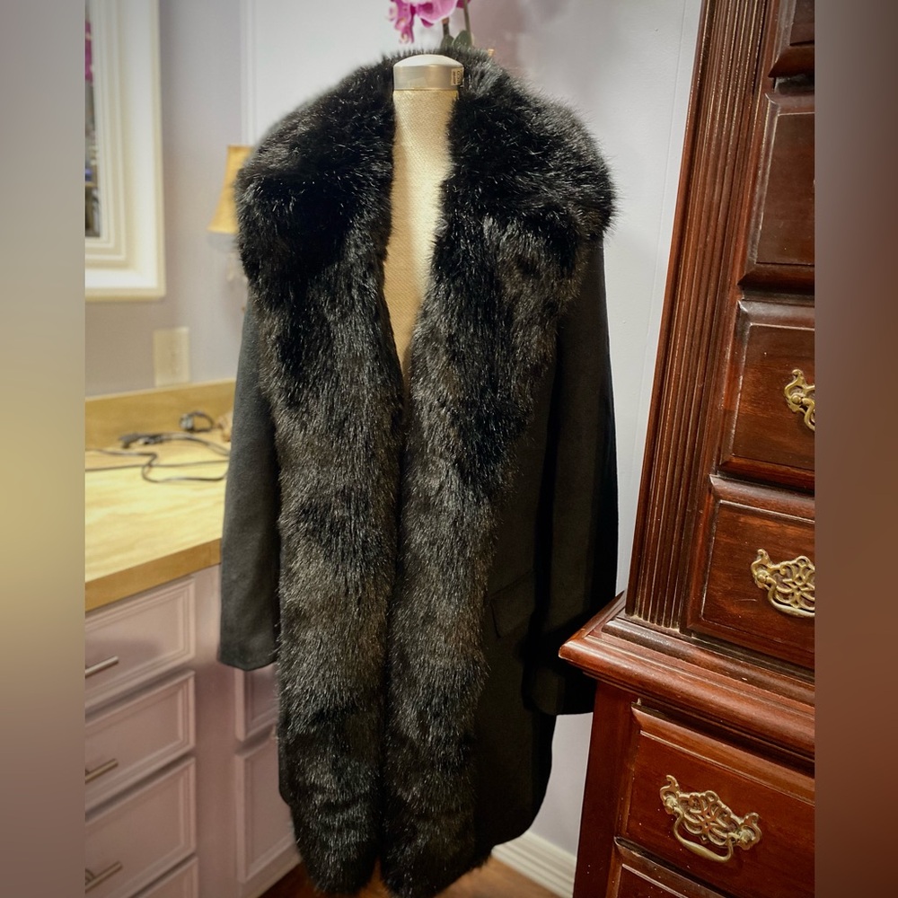 New Fashion Coat Black Label Size L